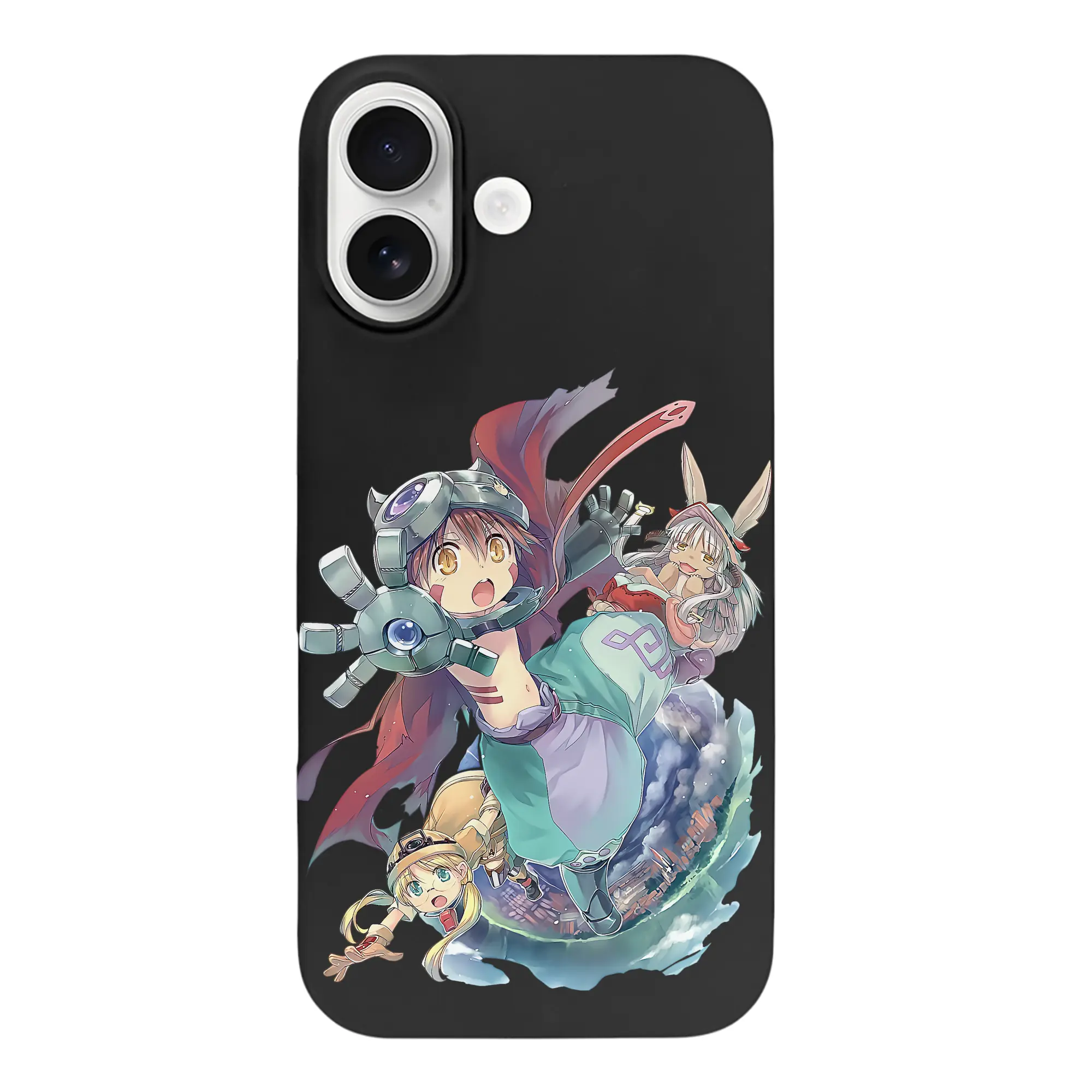 メイドインアビス グッズ,レグ - iPhone 17 シリーズ シリコンケース 薄型 耐衝撃 指紋防止 ソフトタッチカバー 精密フィット 傷防止 保護ケース iPhone 17/17 Air/17 Pro/17 Pro Max 対応